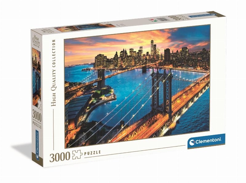 Puzzle Clementoni New York 3000 Peças