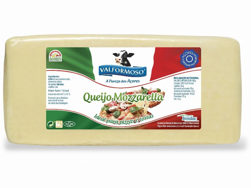Queijo Valformoso Mozzarella Barra Kg