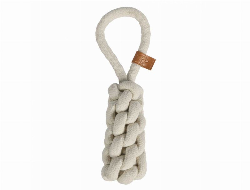 Brinquedo Cão Ebi Kurt 100%Algodão-Cru 36X10Cm