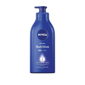 Creme Corpo Body Milk Hidratante Nutritivo Nivea 625 ml