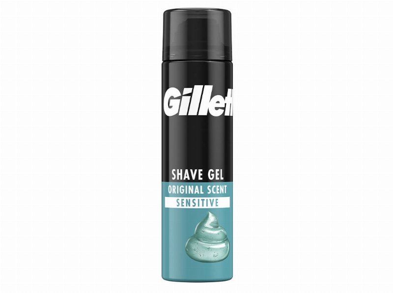 Gel De Barbear Classic Peles Sensiveis Gillette 200 ml