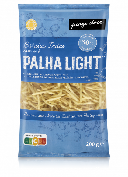 Batatas Fritas Palha Light Pingo Doce 0.2Kg