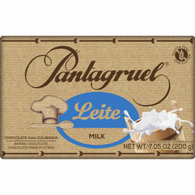 Tablete De Chocolate De Leite Culinária Sem Glúten Pantagruel 200 gr