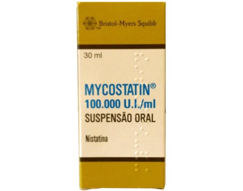 Suspensão Mycostatin Oral 100000Ui/Ml 30 ml