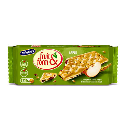 Bolachas Fruit & Form De Maçã E Canela Pack 5 Mcvitie's 0.128Kg