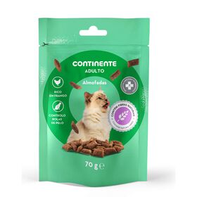 Snack Para Gato Almofadas Bolas Pelo Continente 70 g