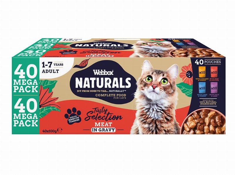 Comida Humida Gato Webbox Megapack Mix 40X100 g
