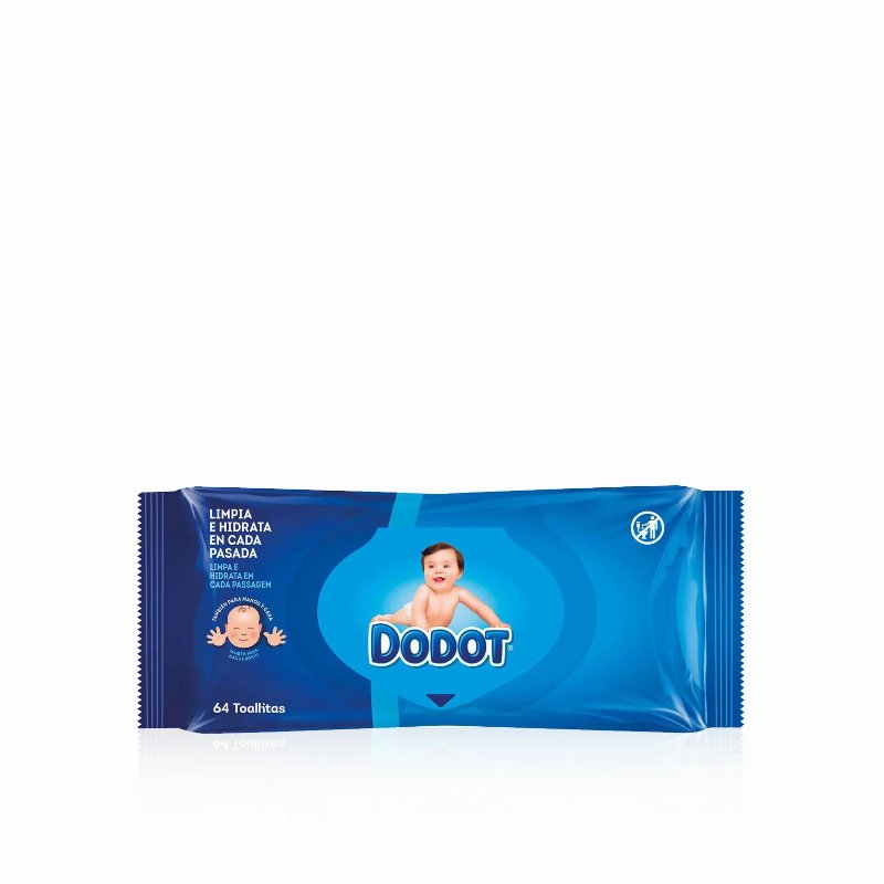 Dodot Azul Toalhitas 64 Un