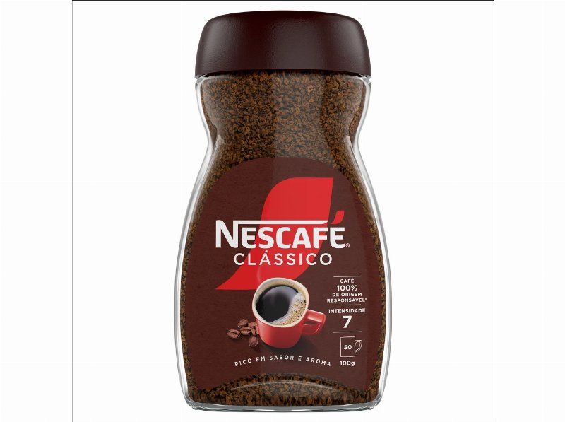Café Nescafé Solúvel Com Caféína 100 g