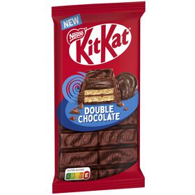 Tablete De Double Chocolate E Bolacha Kit Kat 99 gr