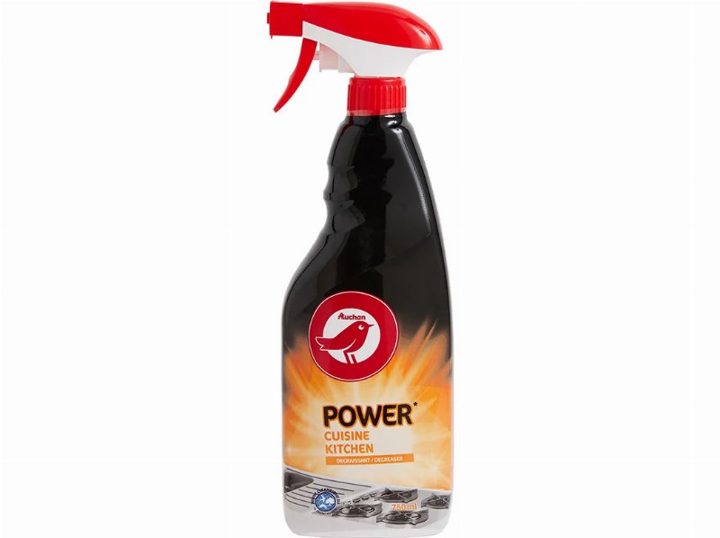Spray Auchan Power Cozinha Desengordurante 750 ml