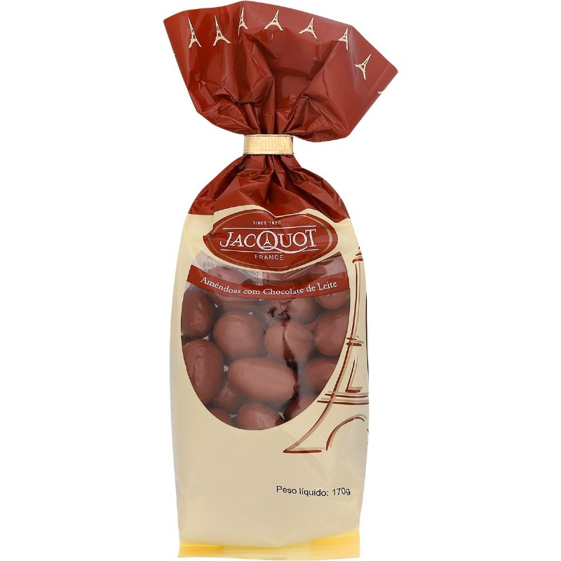 Amêndoas Cobertas De Chocolate De Leite 170 g