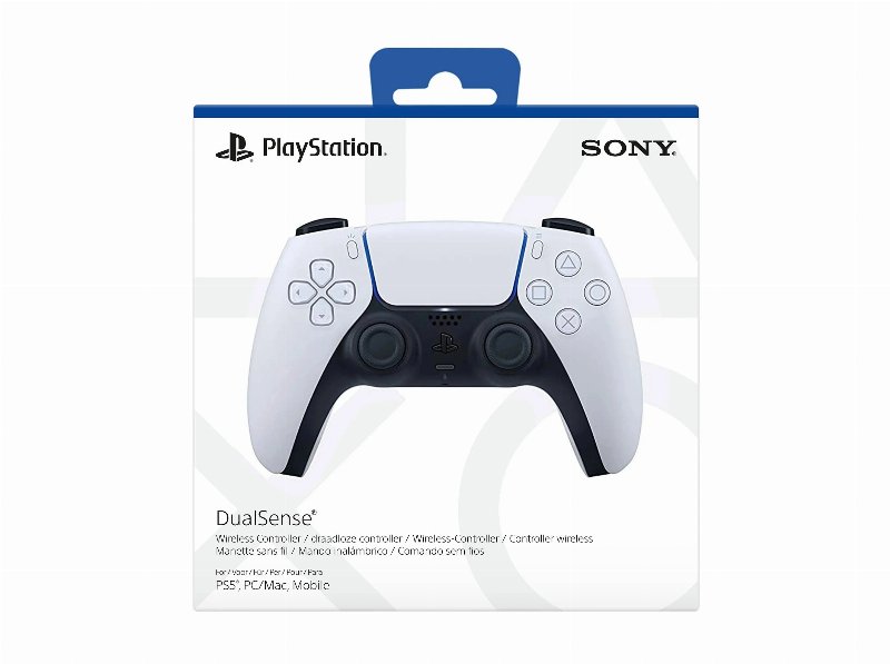 Comando Playstation Dualsense Sem Fios Branco