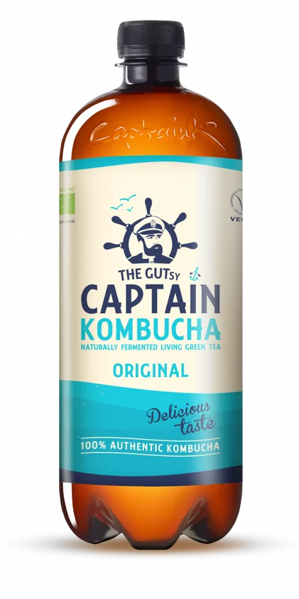 Chá Biológico Original Captain Kombucha 1L