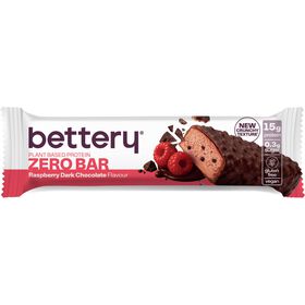 Barra Proteína Vegetal Framboesa Zero Sem Glúten Bettery 55 gr