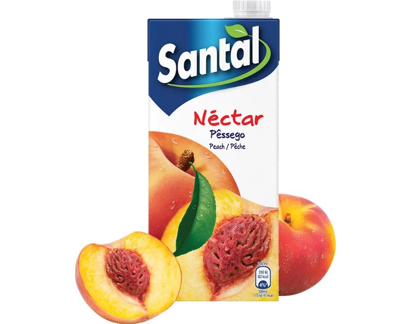 Néctar Santal Pessego 1 l
