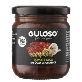 Tomate Seco Em Óleo De Girassol Guloso 185 gr (Peso Escorrido 115 gr)