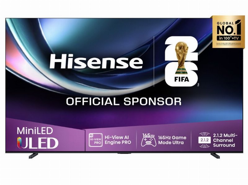 Tv Uled Mini Led Hisense 100U7Q Pro (100" 4K Smart 253Cm)