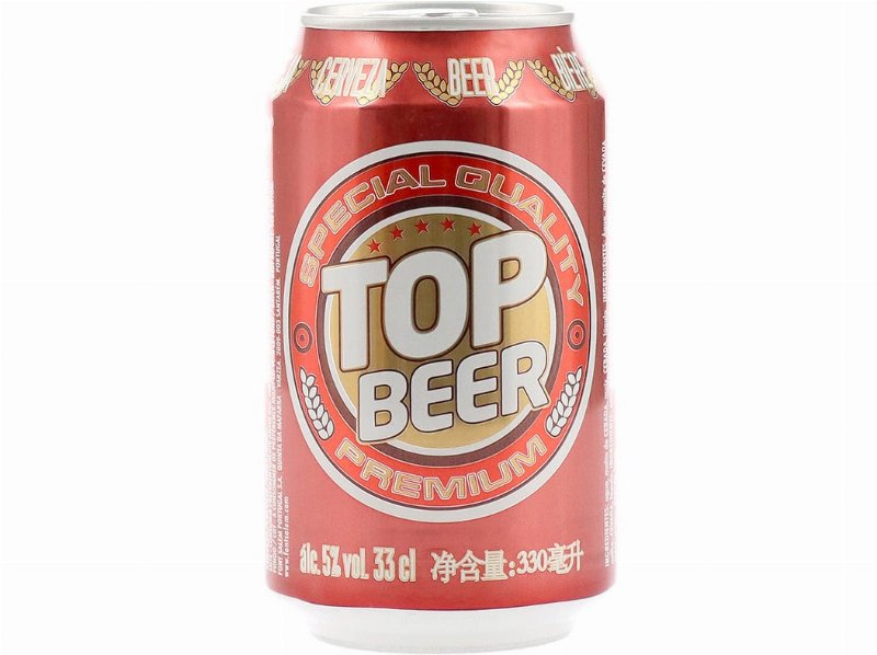 Cerveja Top Beer Lata 0.33 l