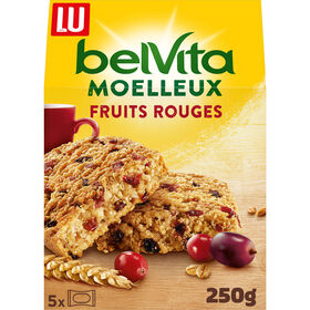 Bolachas Soft Bakes Frutos Vermelhos Belvita 250 gr (5 Un)