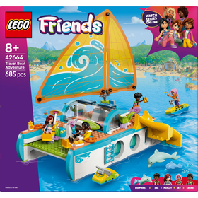 Lego Friends - Aventura Em Viagem De Barco - 42664