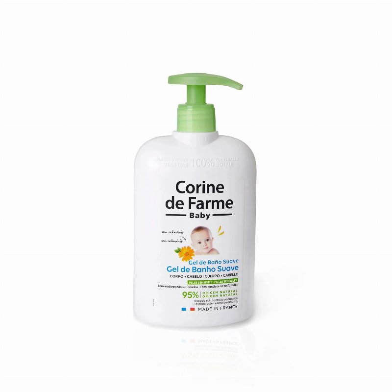 Corine De Farme Baby Gel De Banho Peles Sensíveis 500 ml