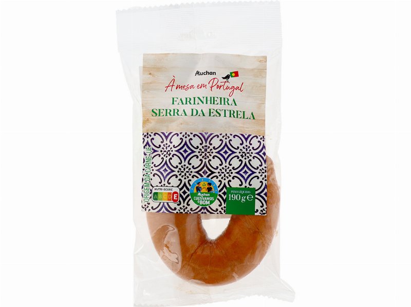 Farinheira Auchan À Mesa Em Portugal Cultivamos O Bom Serra Da Estrela 190 g