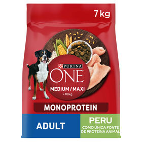 Ração Para Cão Adulto Médio E Maxi Monoproteína Purina One 7 kg
