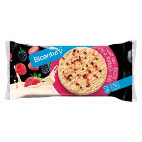 Tortitas De Chocolate Branco E Frutos Vermelhos Bicentury 131,2 gr