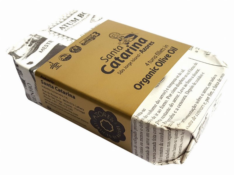 Filete Santa Catarina Atum Azeite Bio 120 g Especialidade