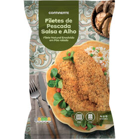 Filetes De Pescada Com Salsa E Alho Continente 600 gr