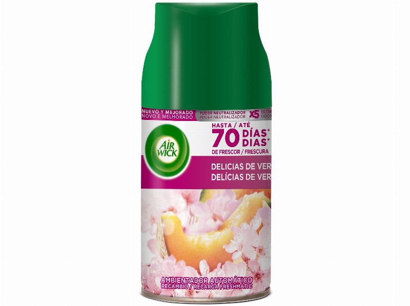 Ambientador Air Wick Freshmatic Recarga Delícias De Verão 250 ml