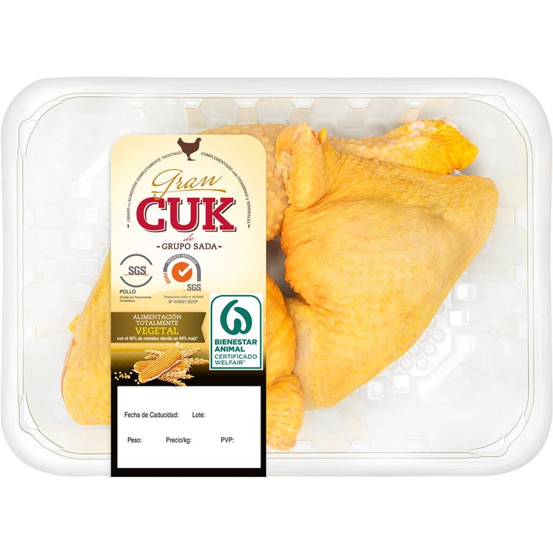 Perna De Frango Certificado Peso Aproximado 550 g