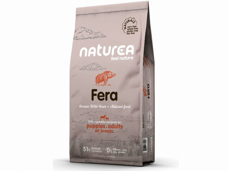 Ração Para Cão Naturea Fera Javali Ibérico 12 kg