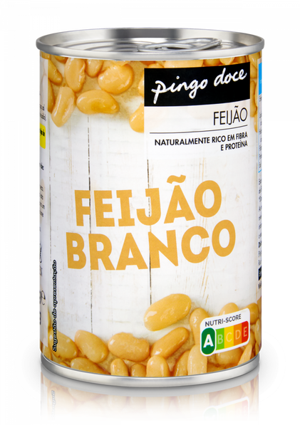 Feijão Branco Em Lata Pingo Doce 0.26Kg