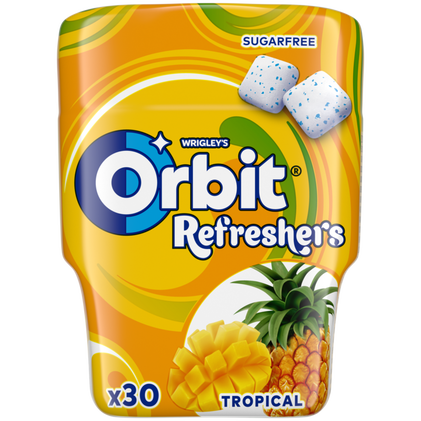 Pastilhas Elásticas Bottle Refresher Ananás Orbit 0.067Kg
