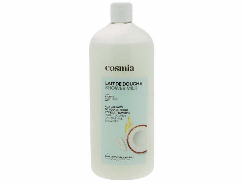 Gel De Banho Hidratante Cosmia Extratos Coco E Leite De Aveia 750 ml