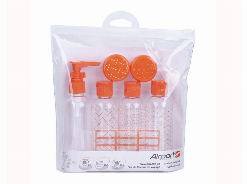 Kit Viagem Airport Laranja 100 ml