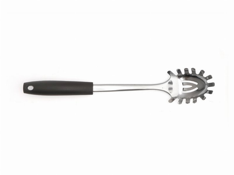 Colher Para Esparguete Actuel Em Inox Com Cabo De Plástico Castanho