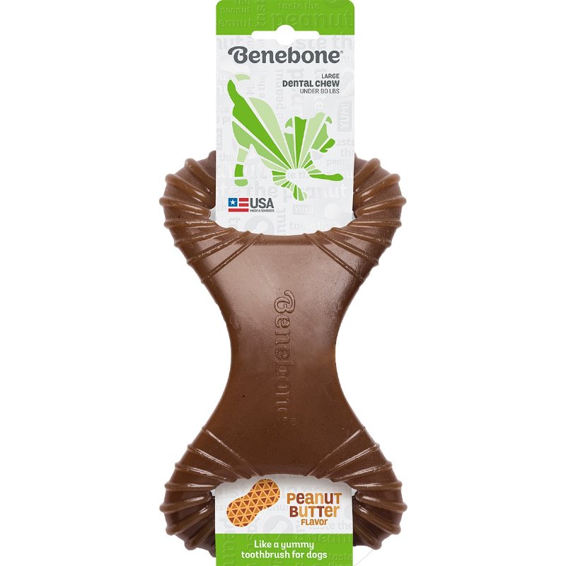 Brinquedo Para Cão Dental De Amendoim Tamnho L 1 unidade