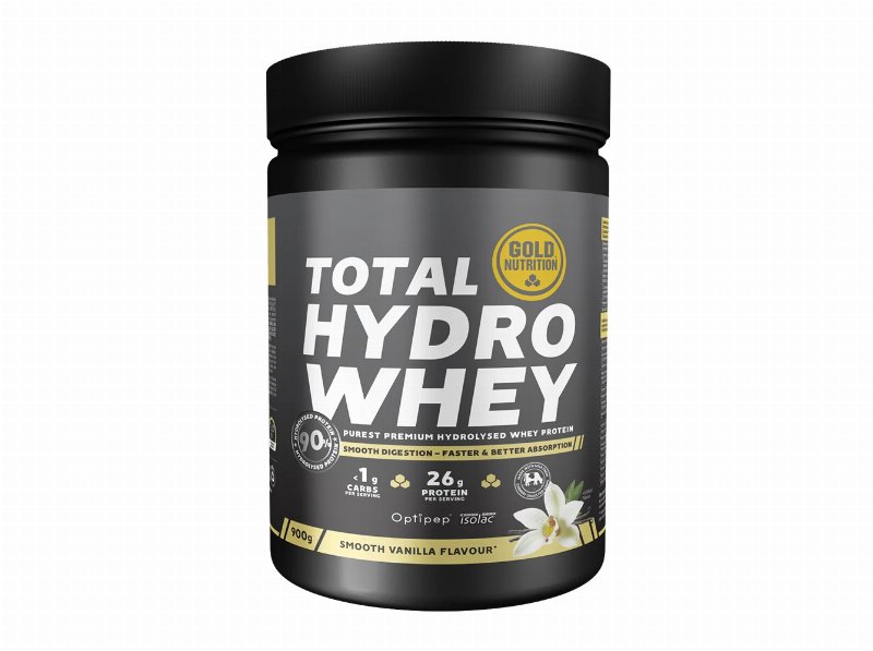 Proteina Goldnutrition Total Hydro Whey Baunilha 900 g