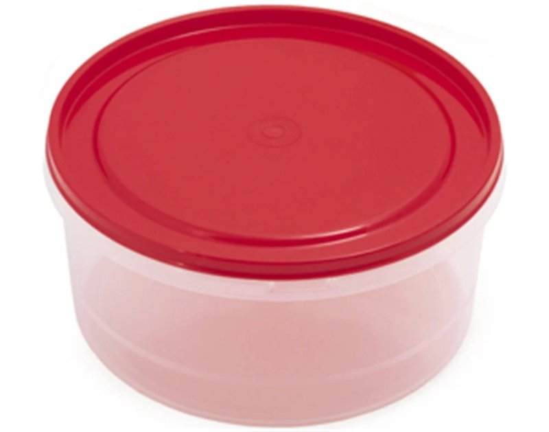 Caixa Hermética Redonda Media Canasta 2.3 l