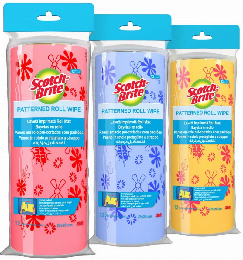 Rolo De Panos Destacáveis Scotch Brite 12Un