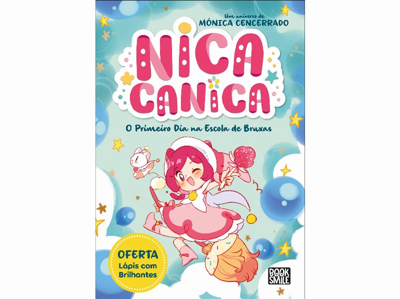 Livro Nica Canica 1 - O Primeiro Dia Na Escola De Bruxas