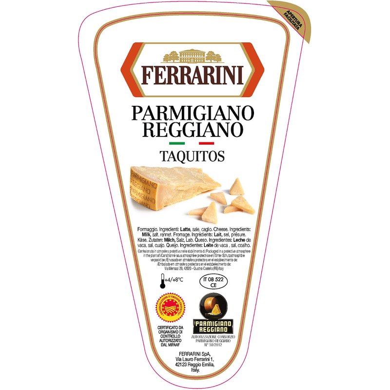 Queijo Parmigiano Reggiano Dop Taquitos 120 g
