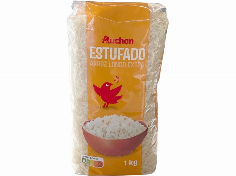 Arroz Estufado Auchan Extra Longo 1 kg
