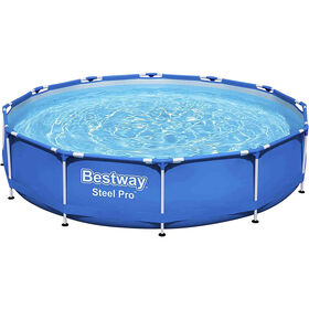Piscina Estrutura Redonda 366X76Cm Com Bomba Bestway