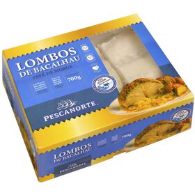 Lombos De Bacalhau Ultracongelado Pescanorte 700 gr