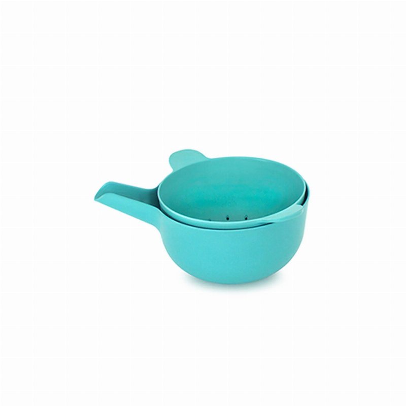 Ekobo Taça + Escorredor Turquesa