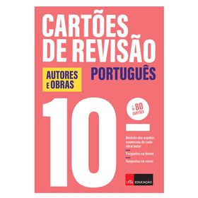 Cartões De Revisão Português - Autores E Obras - 10.º Ano